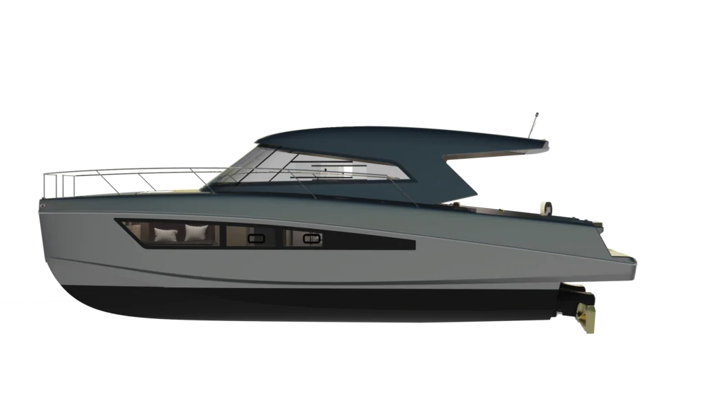 catamaran or motor yacht