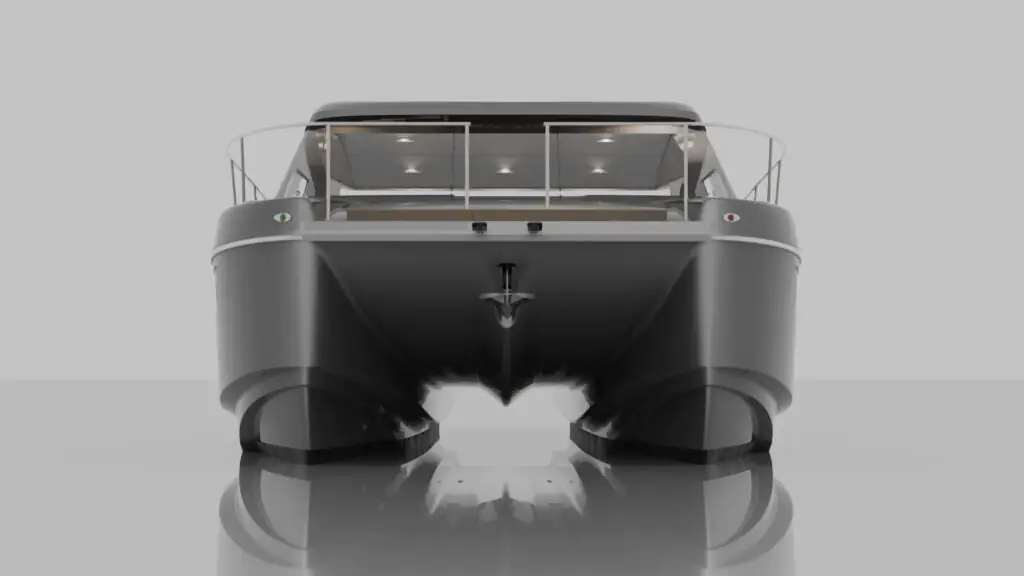 mono hull motor yacht