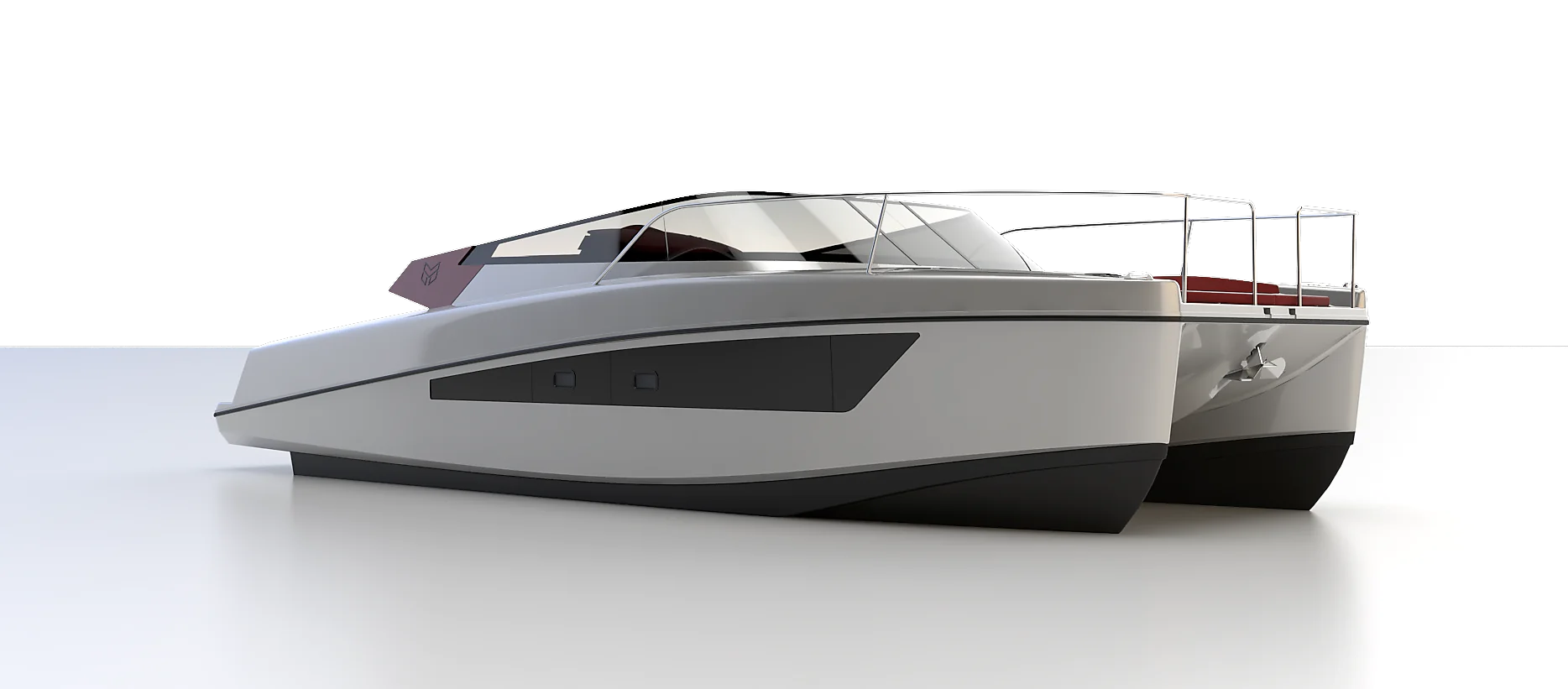 open power catamaran