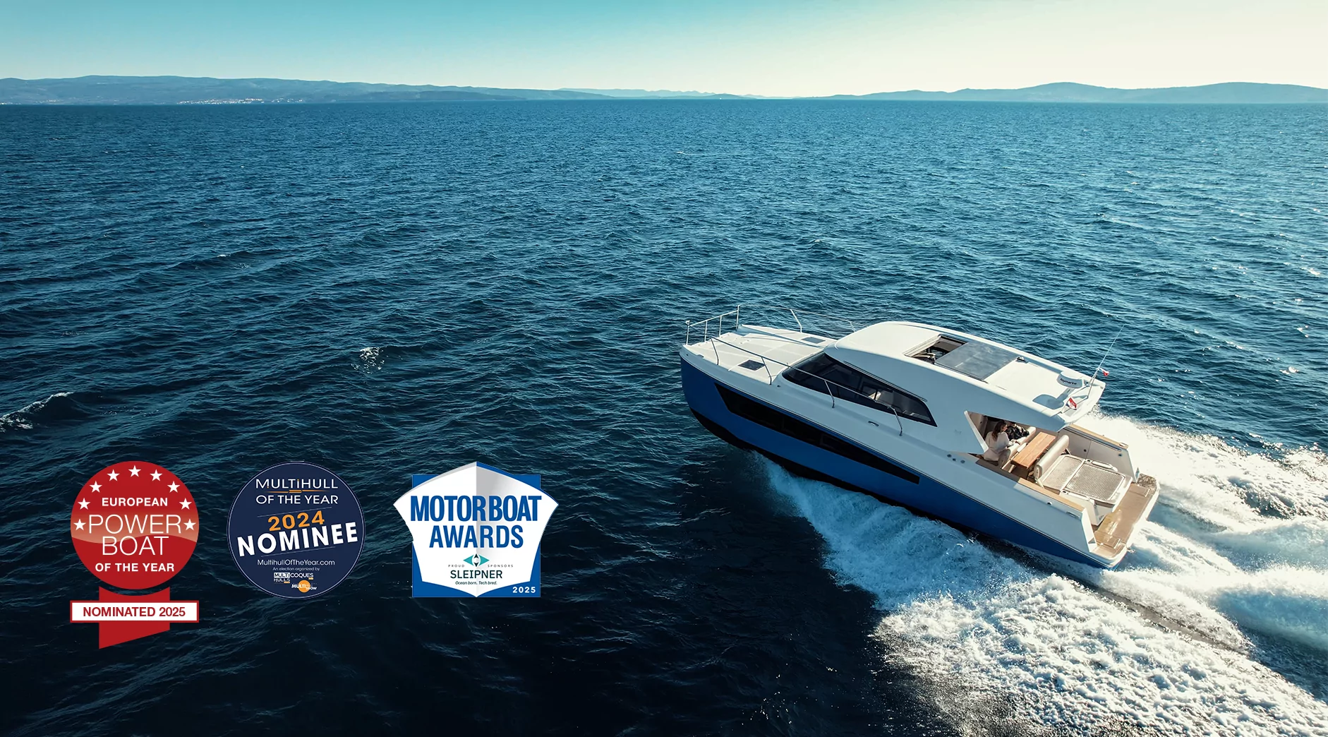 European powerboat of the year multihull of the year 2025 motorboat awards 2025