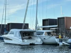 Enclosed Cockpit Catamaran